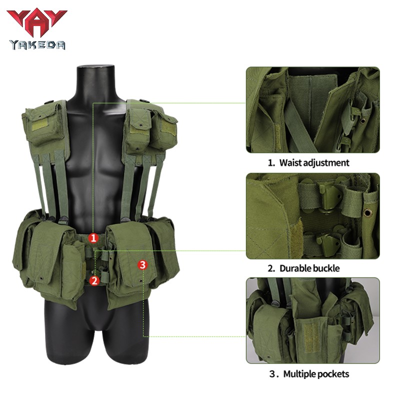 Yakeda Customized Molle Modular Tactical Chest rig